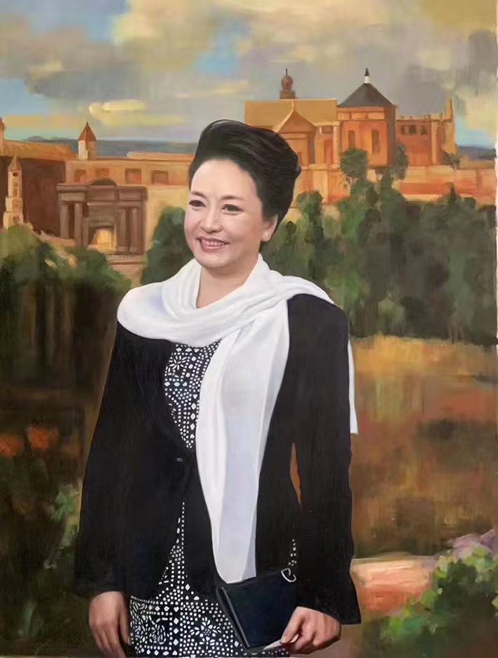 伟人肖像60×80cm