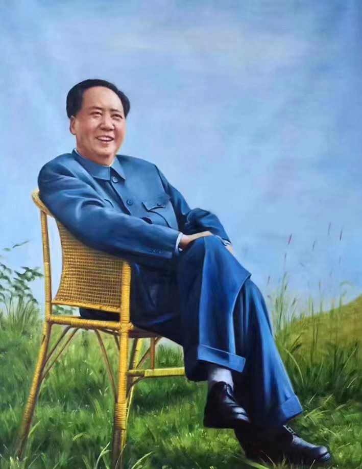 伟人肖像60×80cm