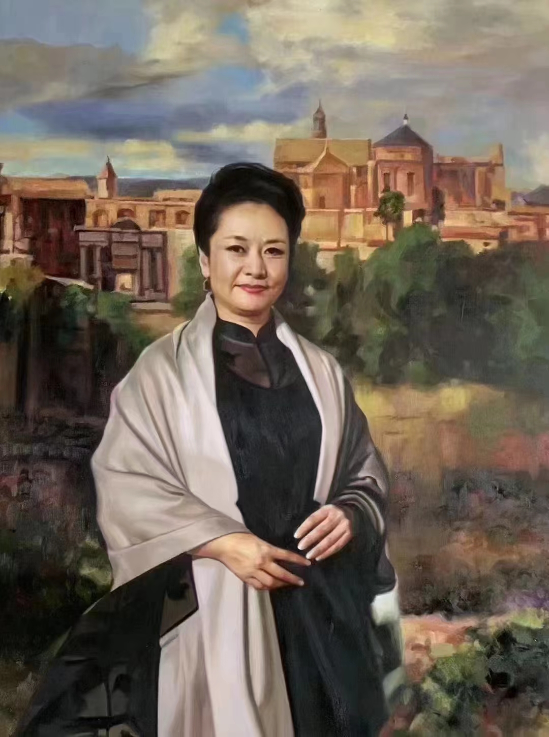 伟人肖像60×80cm