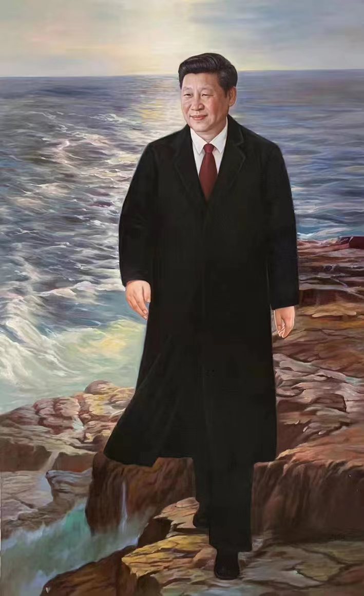 伟人肖像60×90cm