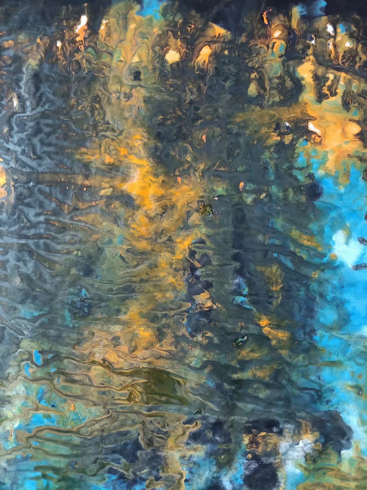 泼墨泼彩系列4070×100cm