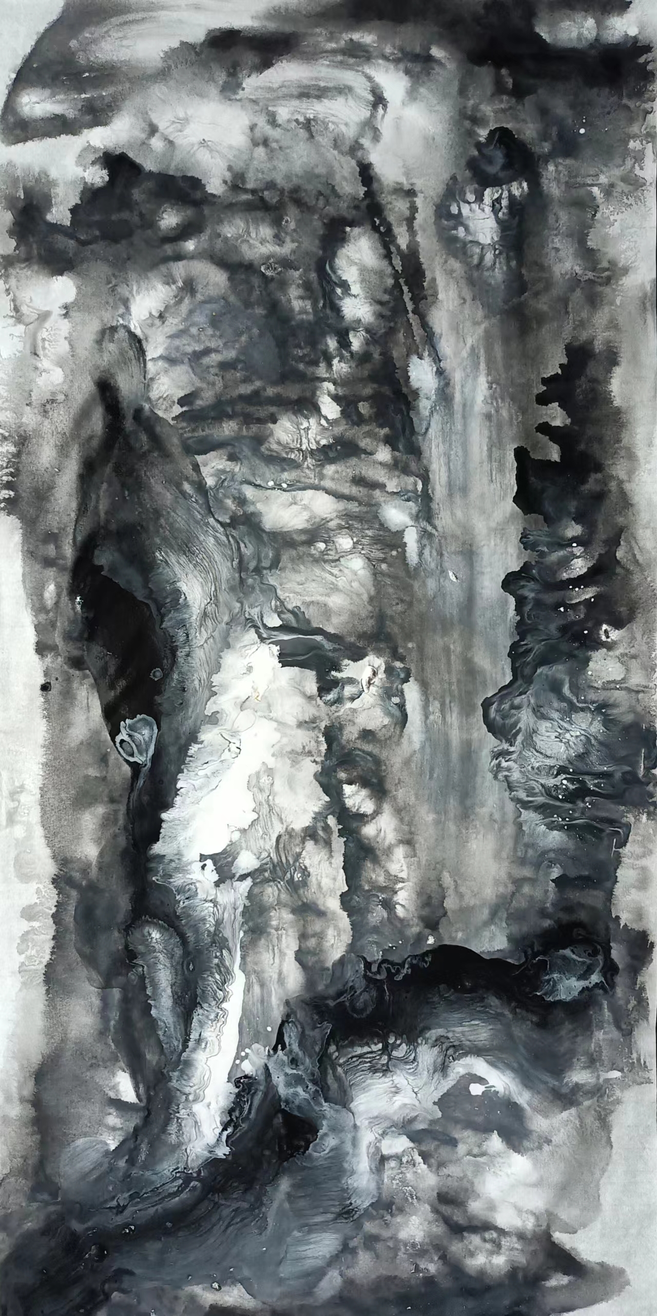 泼墨泼彩系列1950×100cm