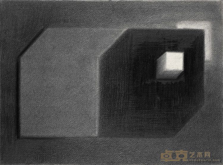 礼物 _ 22 Present _ 22，纸本石墨铅笔 Graphite pencil on paper, 28x37.5cm, 2021