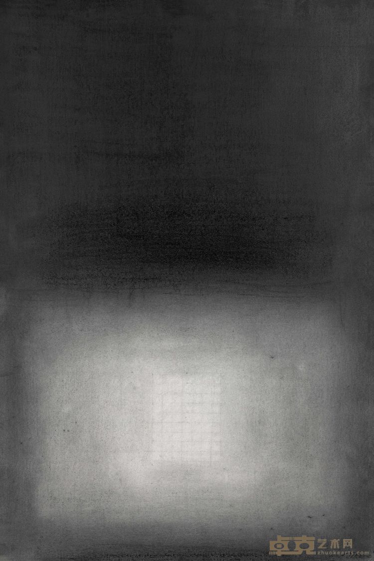 发光体 _ 28 Luminary _ 28，纸本石墨铅笔 Graphite pencil on paper, 57x38cm, 2024