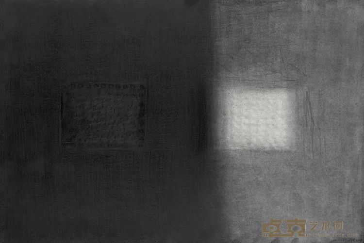 发光体 _ 26 Luminary _ 26，纸本石墨铅笔 Graphite pencil on paper, 38x57cm, 2024