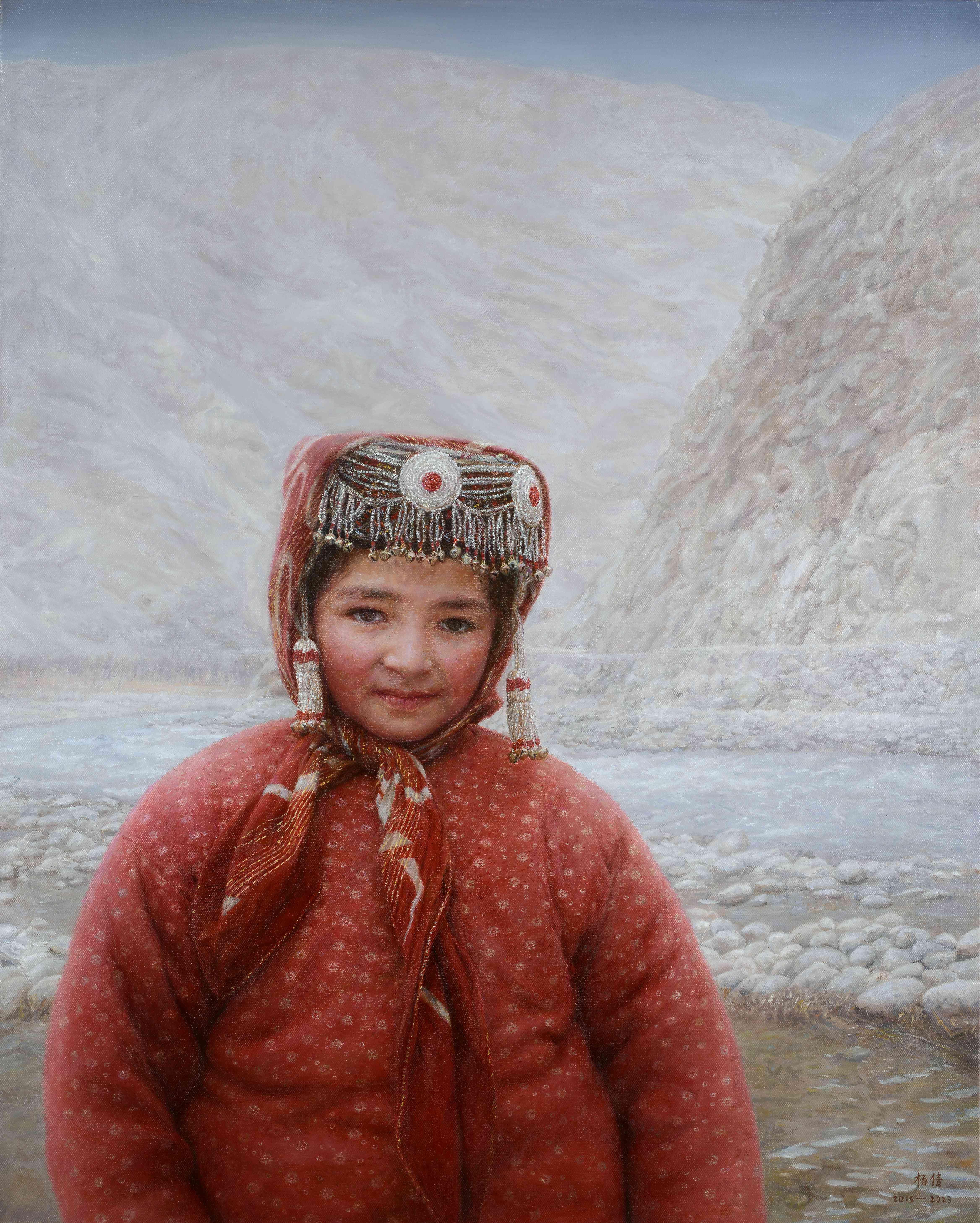 凝眸100 cm × 80 cm