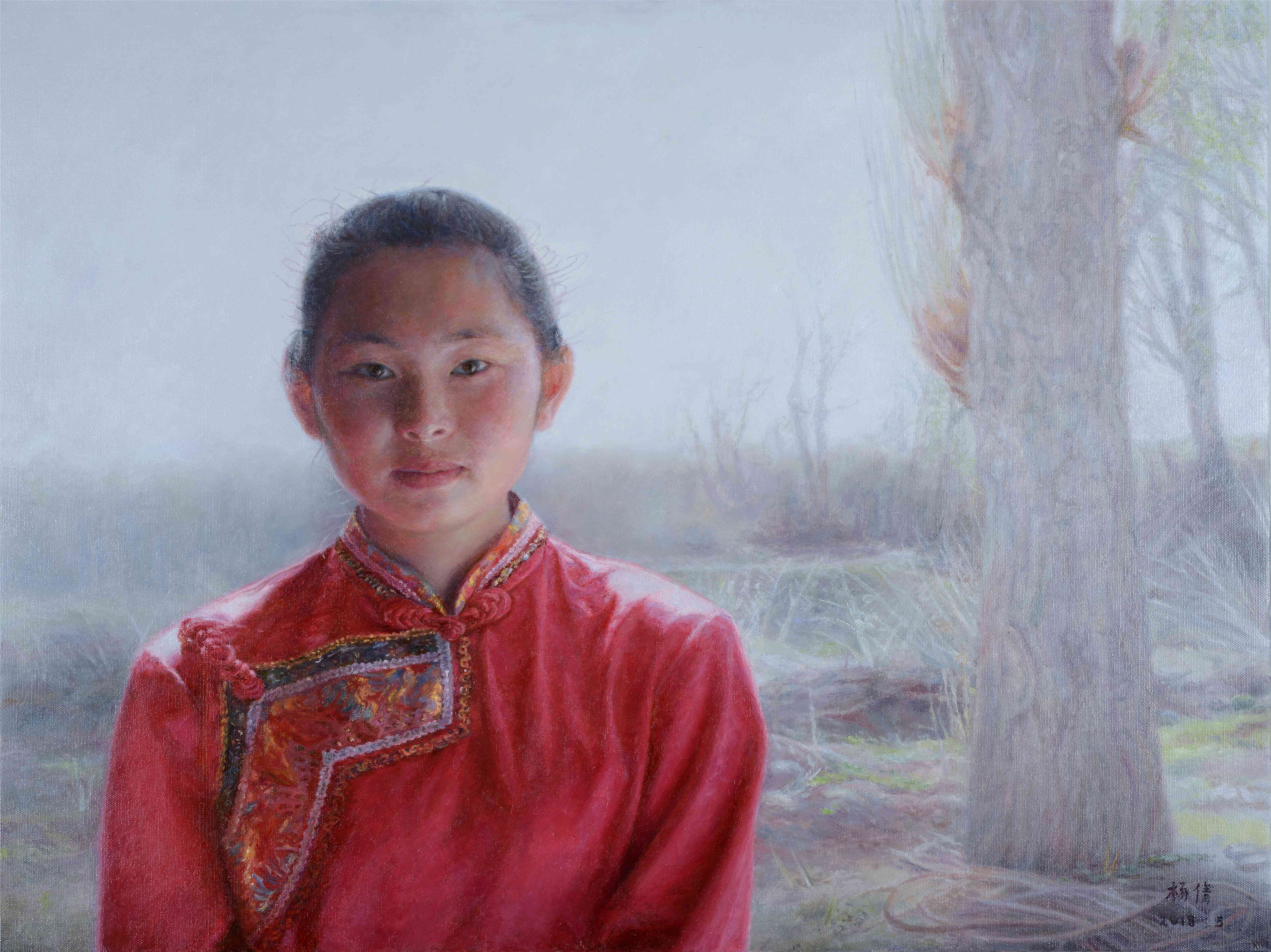 寄语65 cm × 85 cm