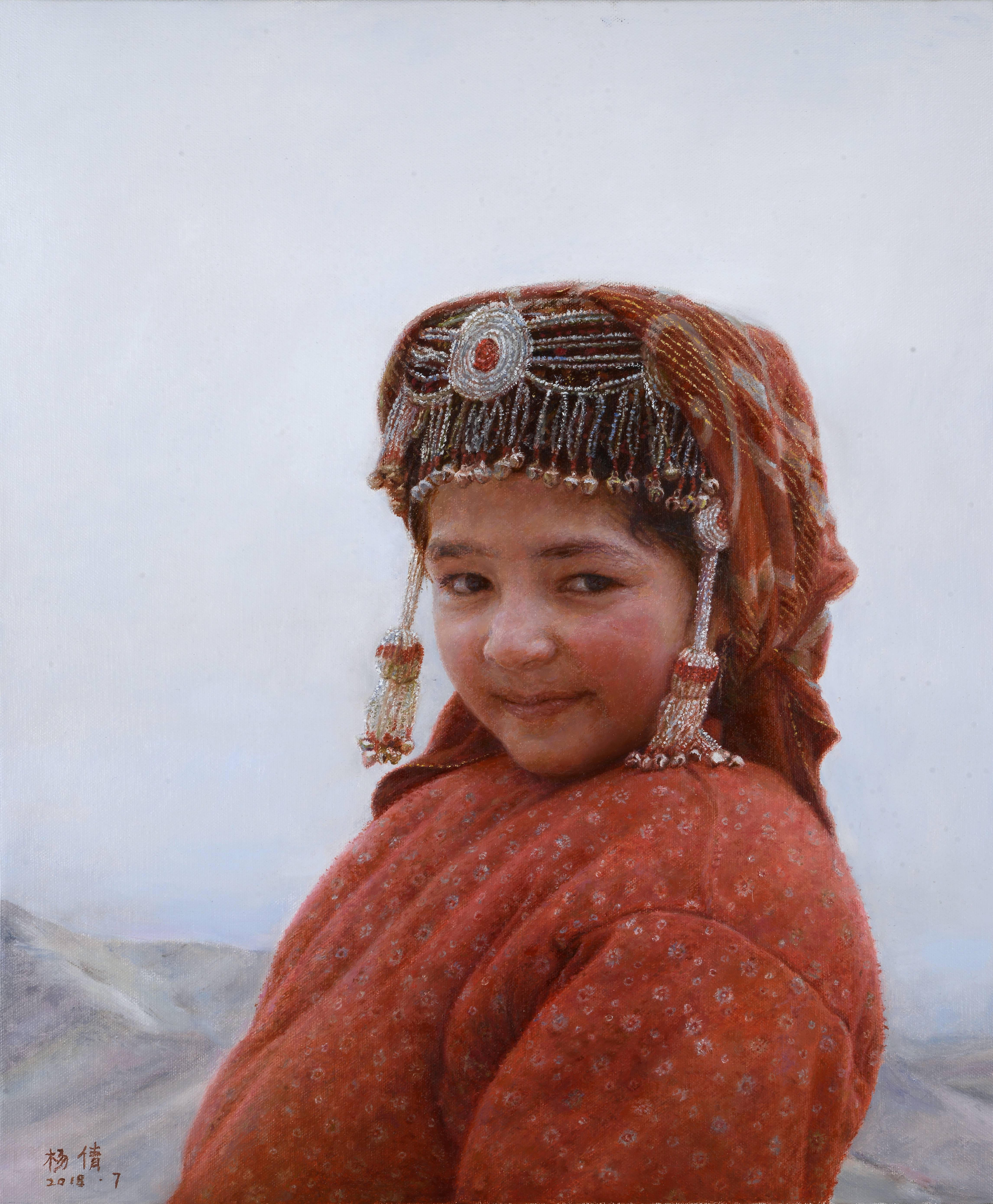回眸60 cm × 50.5 cm