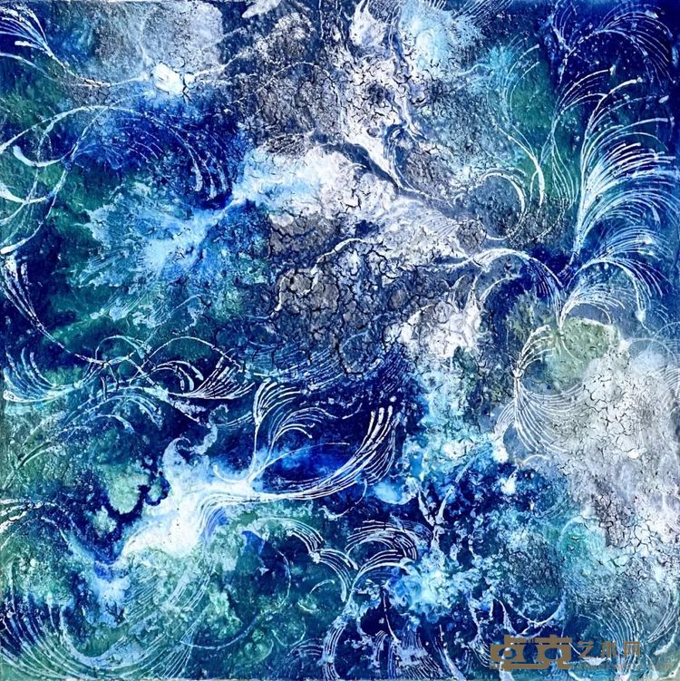 湛|综合材料|36×36cm|2022