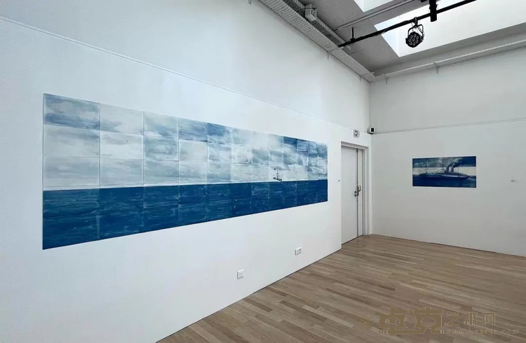 夏梧坷 Wuke Xia《浮生若梦》102*348cm  2022