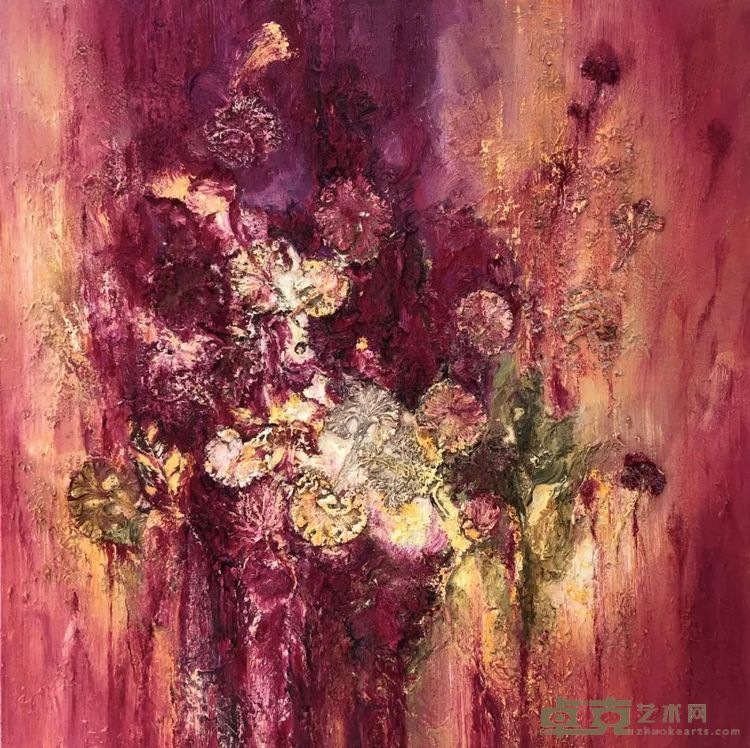 生命的种子|综合材料|90×90cm|2019