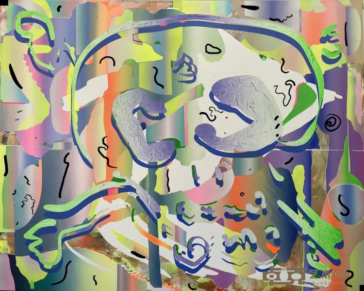 叶凌瀚LUCY-T-002,2020布面丙烯,200x250cm