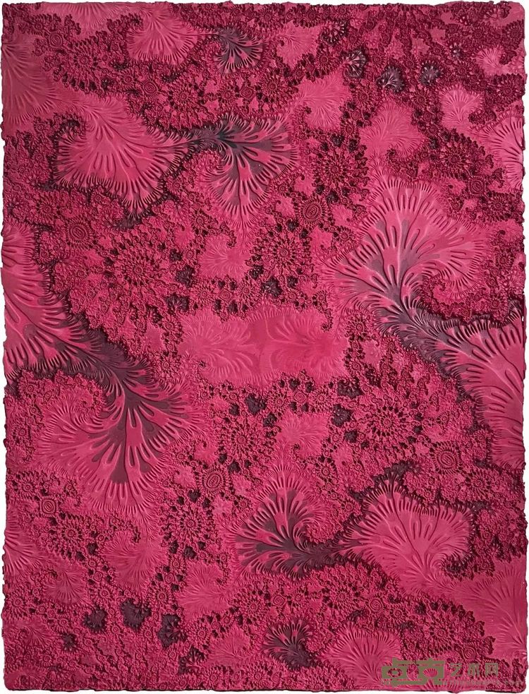 欧劲无题-248 ,2023丙烯、木板、综合材料,162x122x7cm