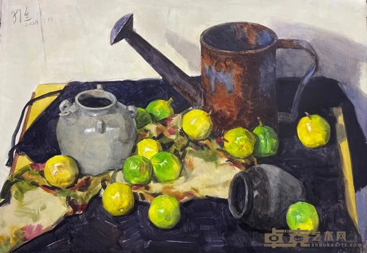 《百香果》75x105cm 2024年
