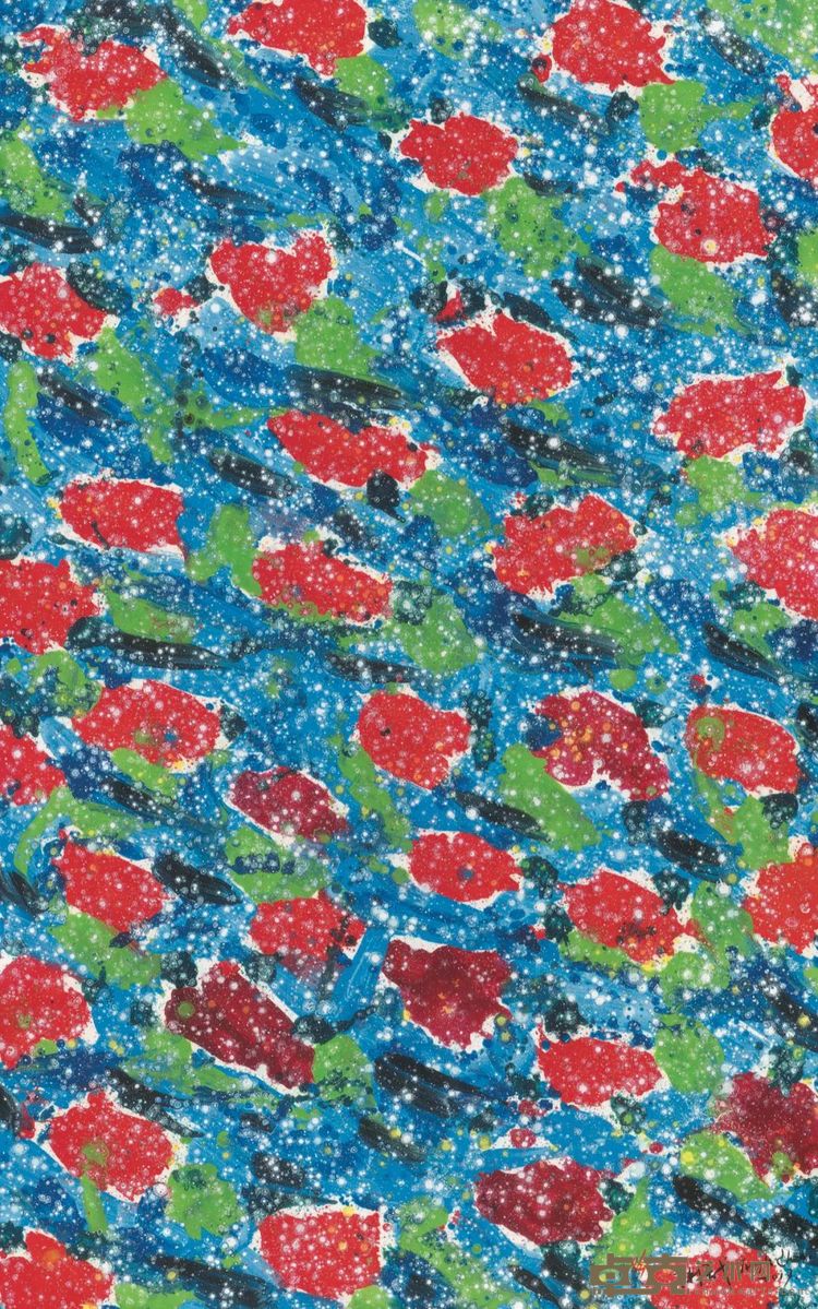 《花.3》  75x120cm  布面油画 2017
