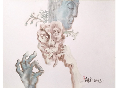 彩绘《皮囊内外》