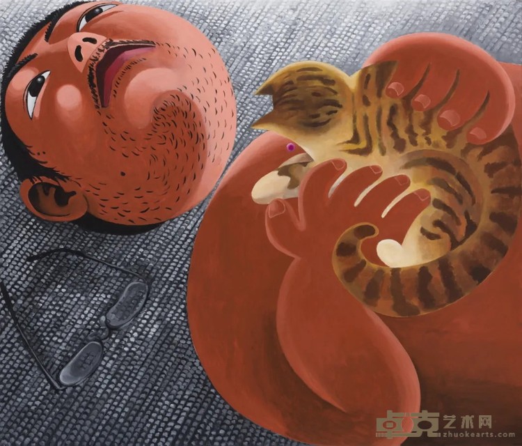 休息Rest布面丙烯Acrylic on canvas170 × 200 cm2023