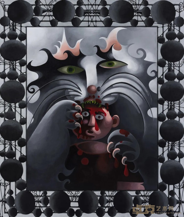 糯米 5 Nuo Mi No. 5布面丙烯Acrylic on canvas200 × 170 cm2024