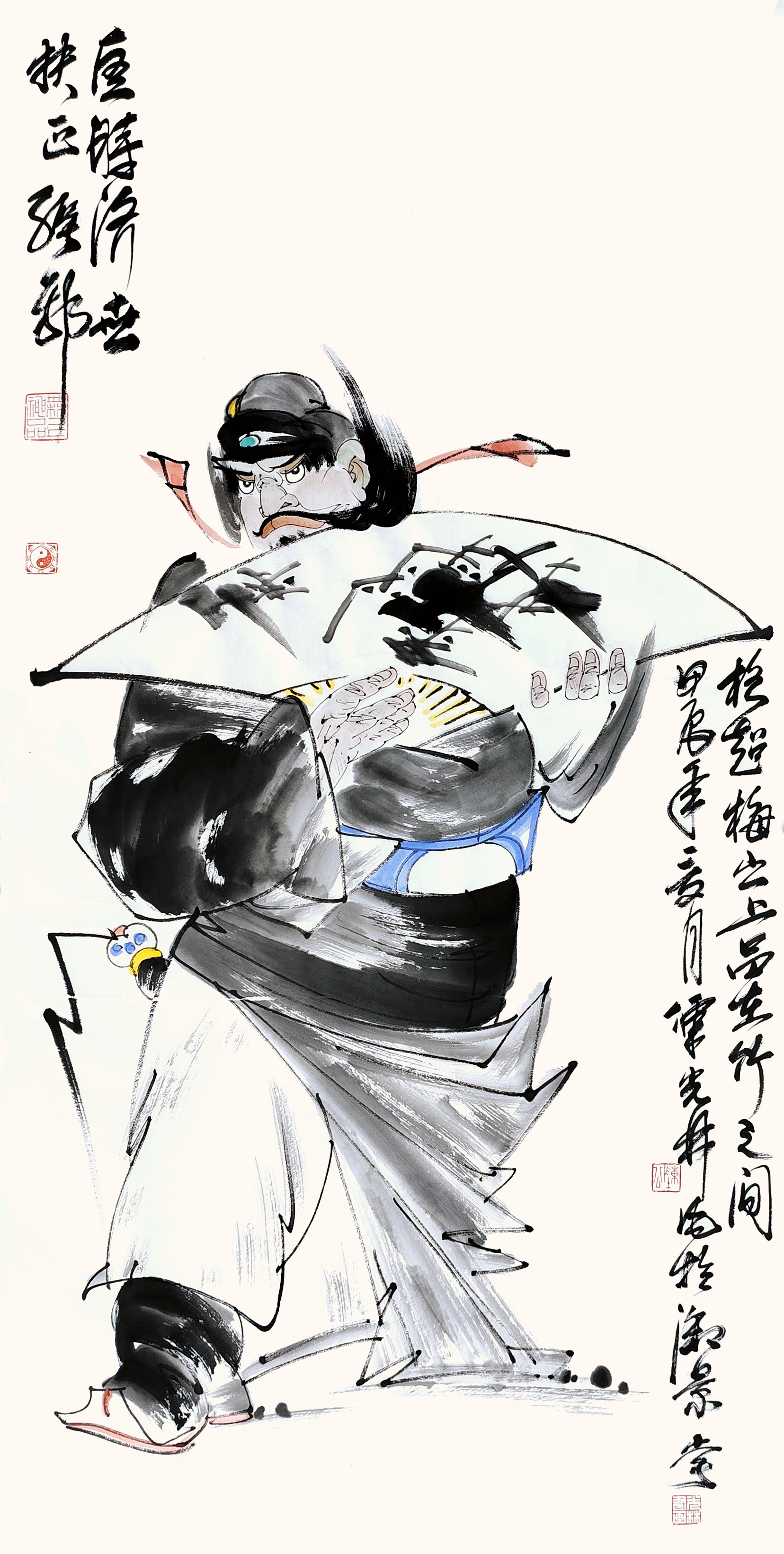 正气图136cm×68cm