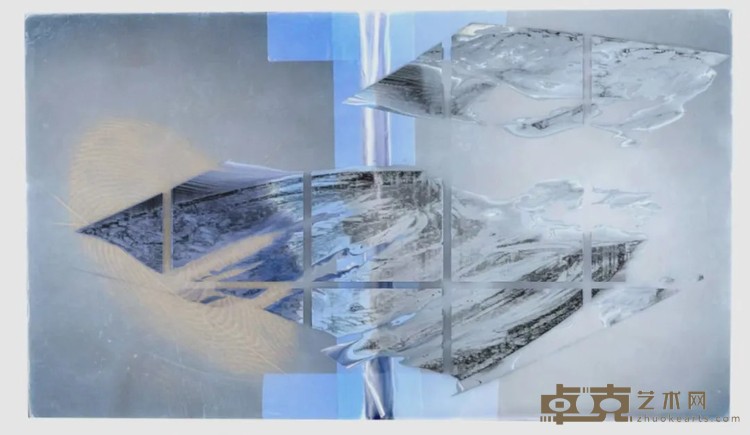 李汉威《档案师》综合材料,112×65cm,2024
