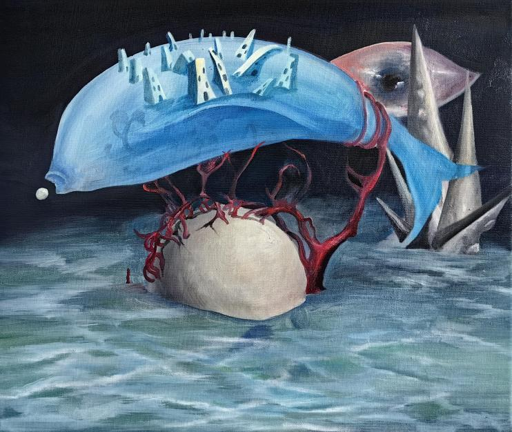 葬礼50×60cm