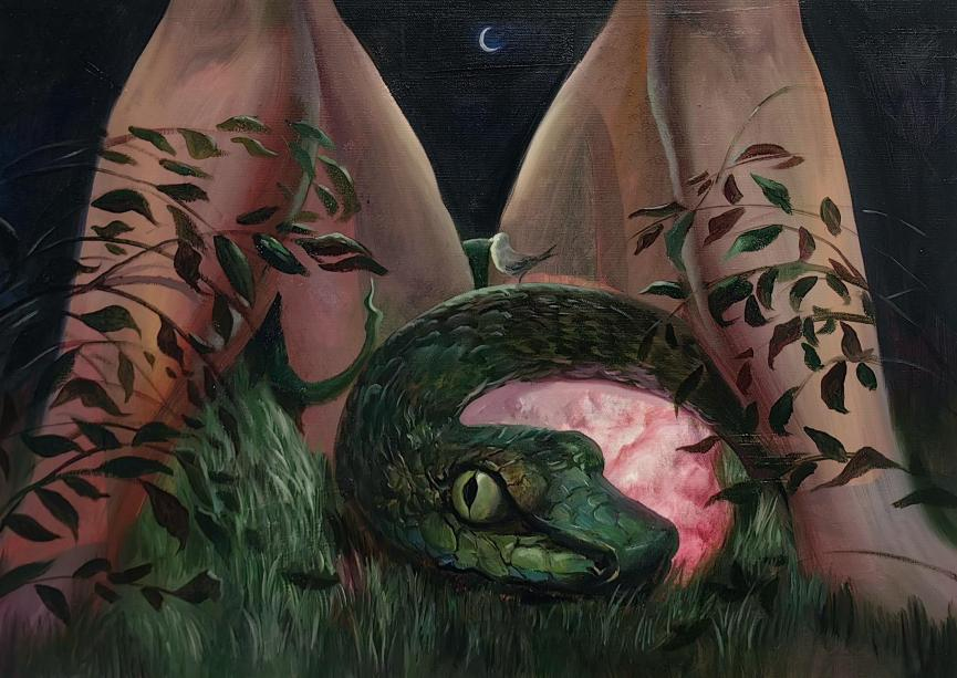 伊甸50×70cm