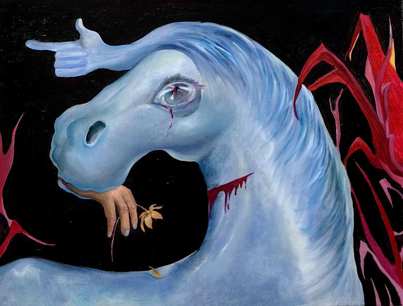 找到希望之前50×70cm
