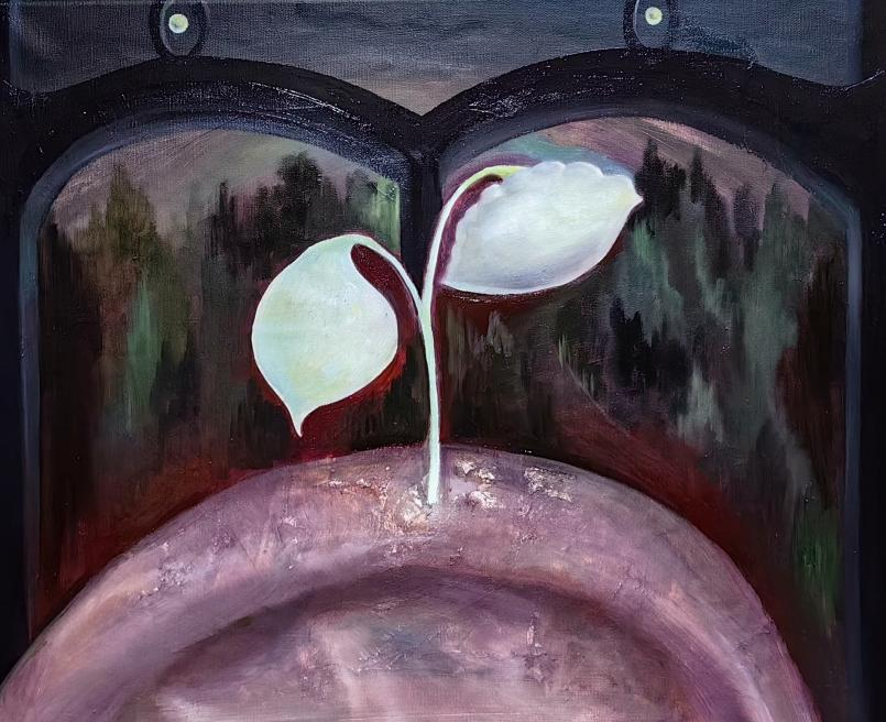 左耳50×40cm
