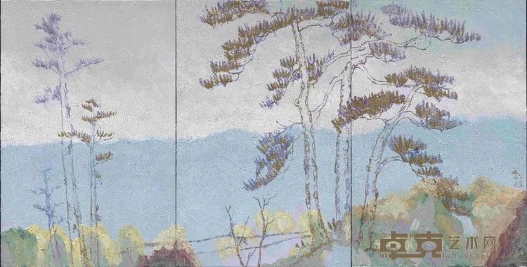 杨泳梁《消失的远山》｜150.0 x 300.0 cm布面油画｜2024 – 2025