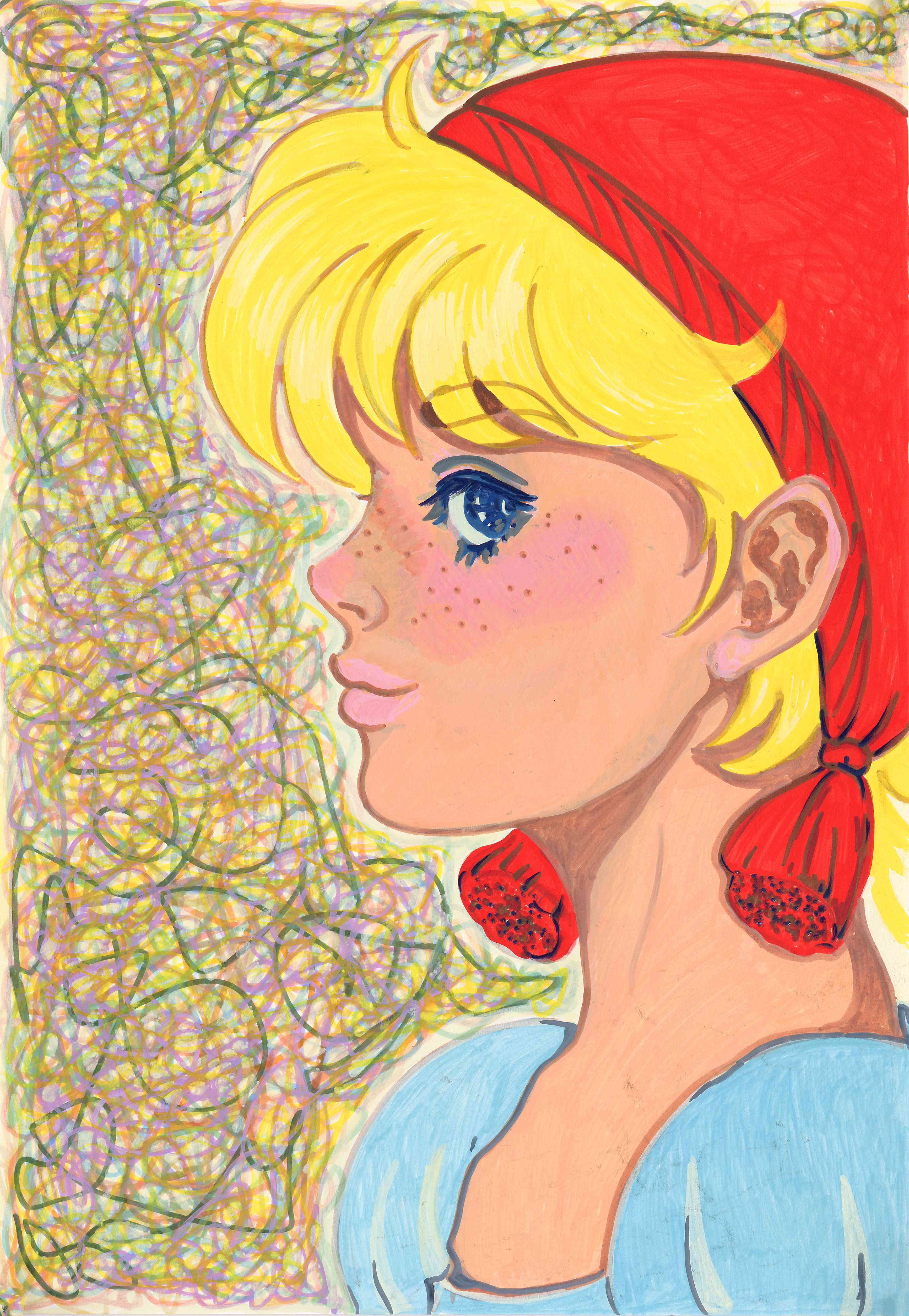 小红帽的定妆照39cm x 27cm
