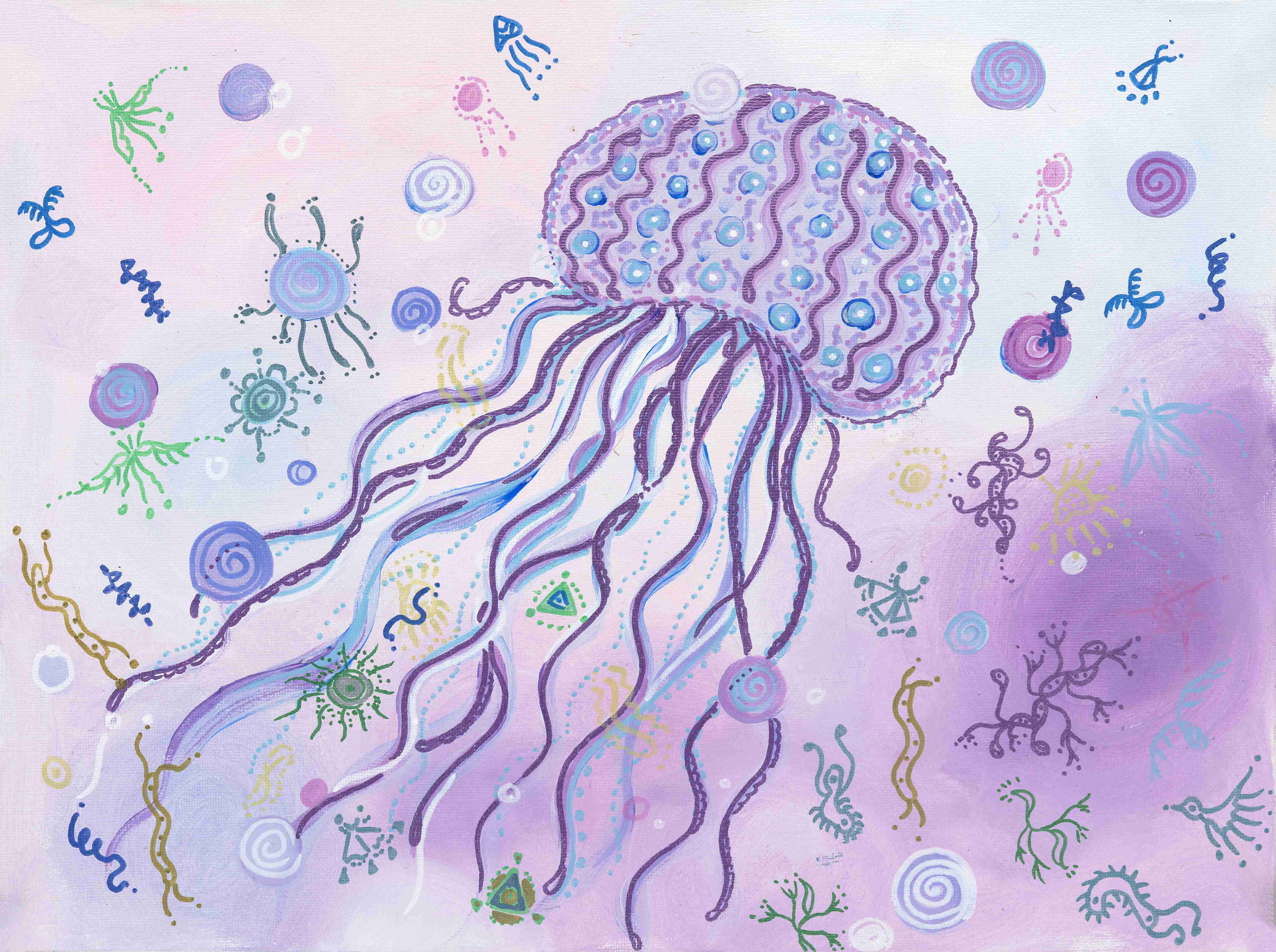 深海30cm x 40cm