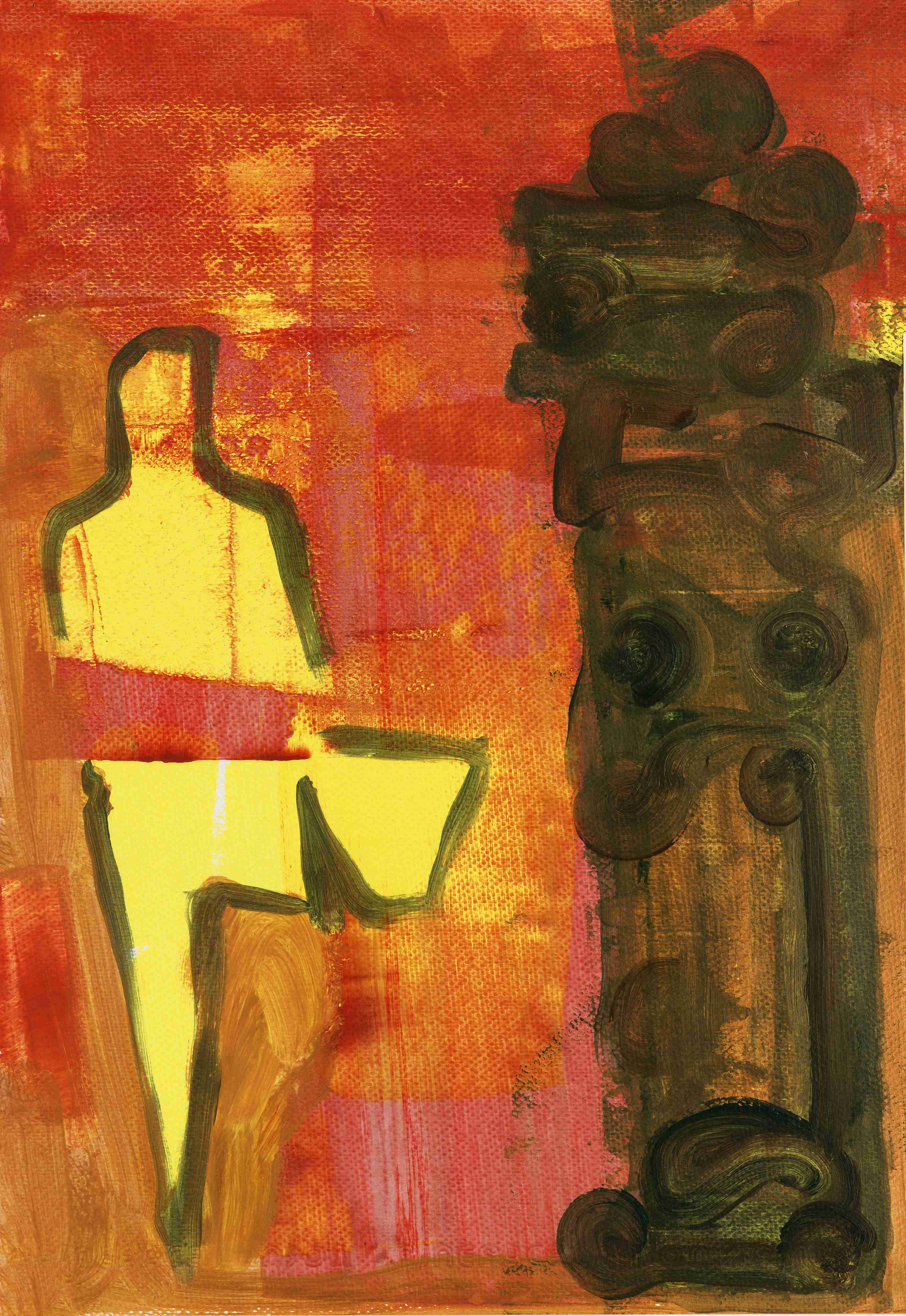 背影39cm x 27cm