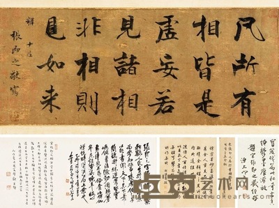 张即之 袁克文 吴昌硕 手卷 手卷 35×233cm