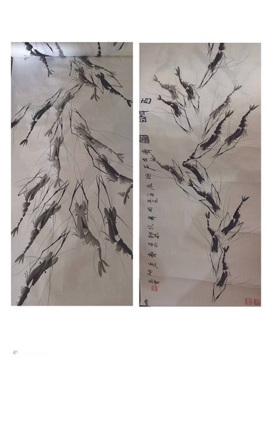 百虾图