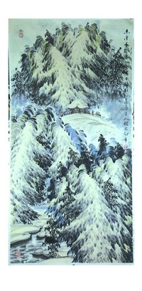 塞州雪园图