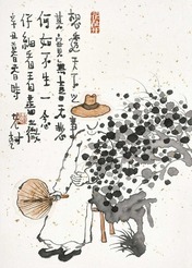 老树 辛丑（2021年）作 仔细看看蔷薇 镜心?