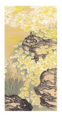 国画 空山幽禅