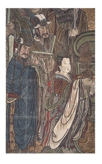 绢本 永乐宫壁画