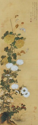 薛素素 蝶恋花 立轴