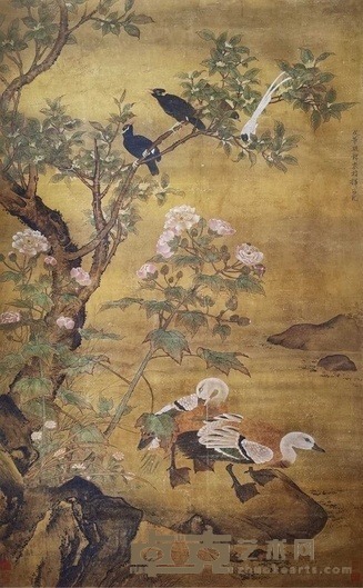 吕纪 花鸟 立轴 165×102cm