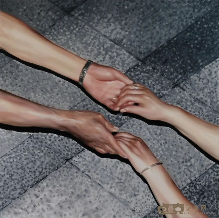 卫俊 / Wei Jun美好时刻 / Quality Time，2024布面油画 / Oil on canvas100×100cm