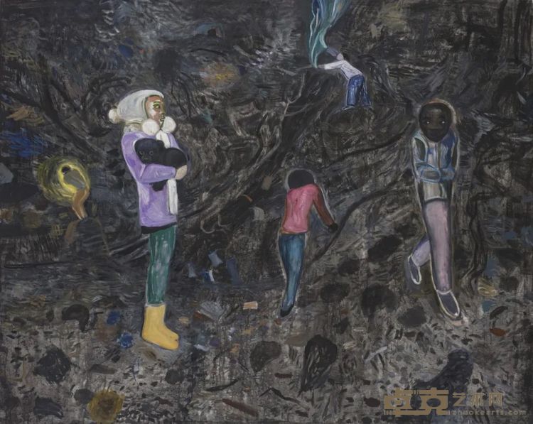 右卫，2022，布面油画，160×200cm