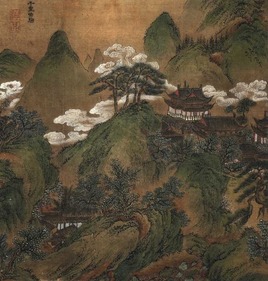 赵伯驹 （款） 山水 立轴