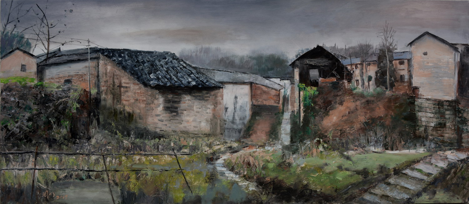 风景60cm×140cm