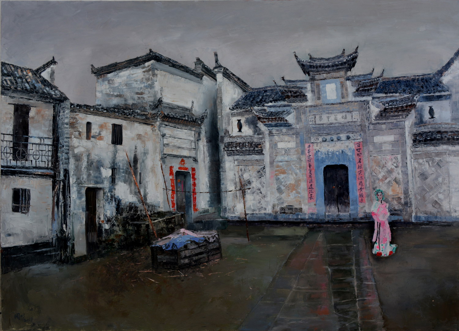 风景100cm×140cm