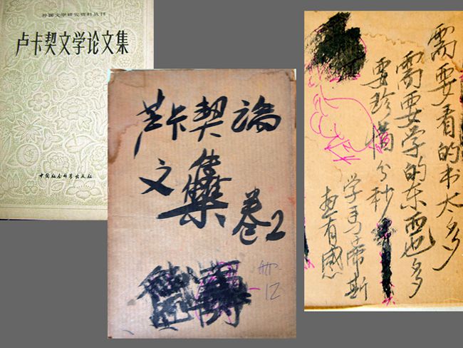 1989（63岁）读《卢卡契论文集2》内页题：“需要读的书太多，需要学的东西也多，要珍惜分秒，学马蒂斯画有感。”