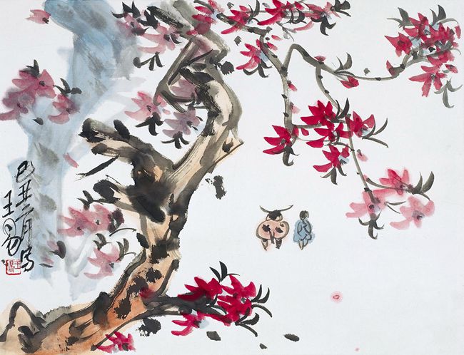 2009  《牧歌》35×46.5cm