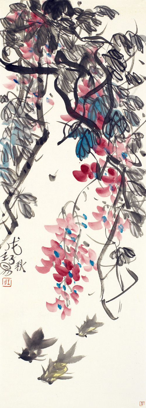 2008 《三兄弟》35x120cm