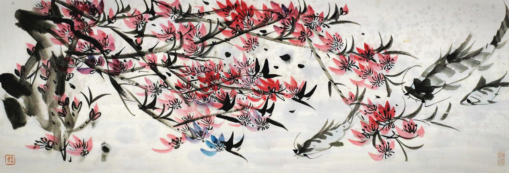 2010  《桃花游鱼》