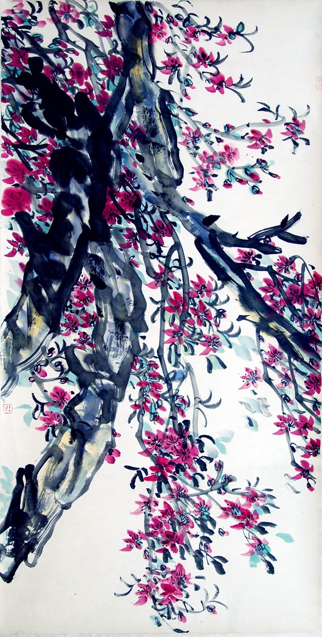 2010约《桃花》60x137cm